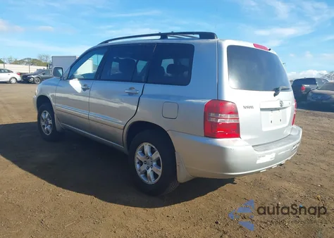 2003 Toyota Highlander z USA, uszkodzony, nr VIN JTEGD21AX30047848